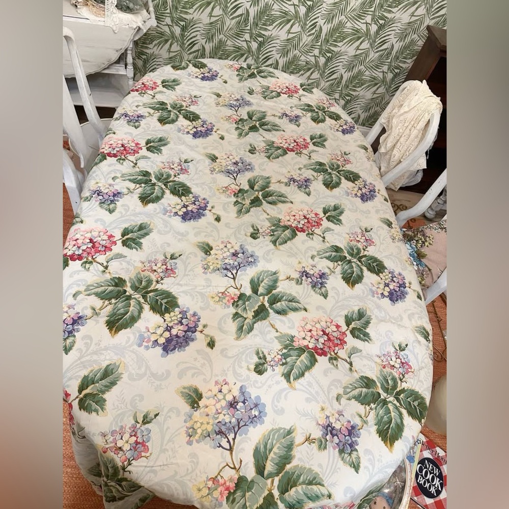Floral Hydrangea Curtain Panel